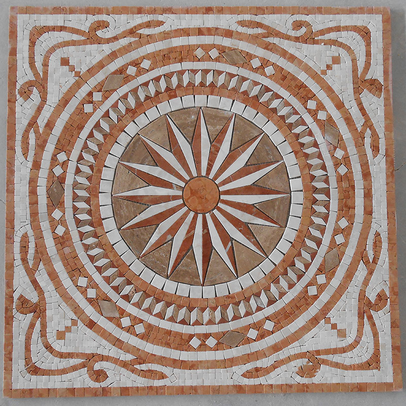 Marble medallion, floor medallion